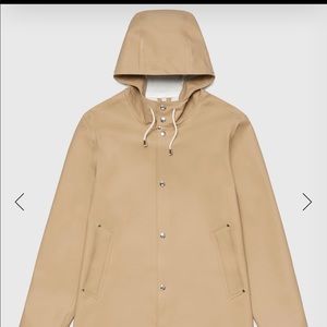 Stutterheim Stockholm raincoat, sand, xxs